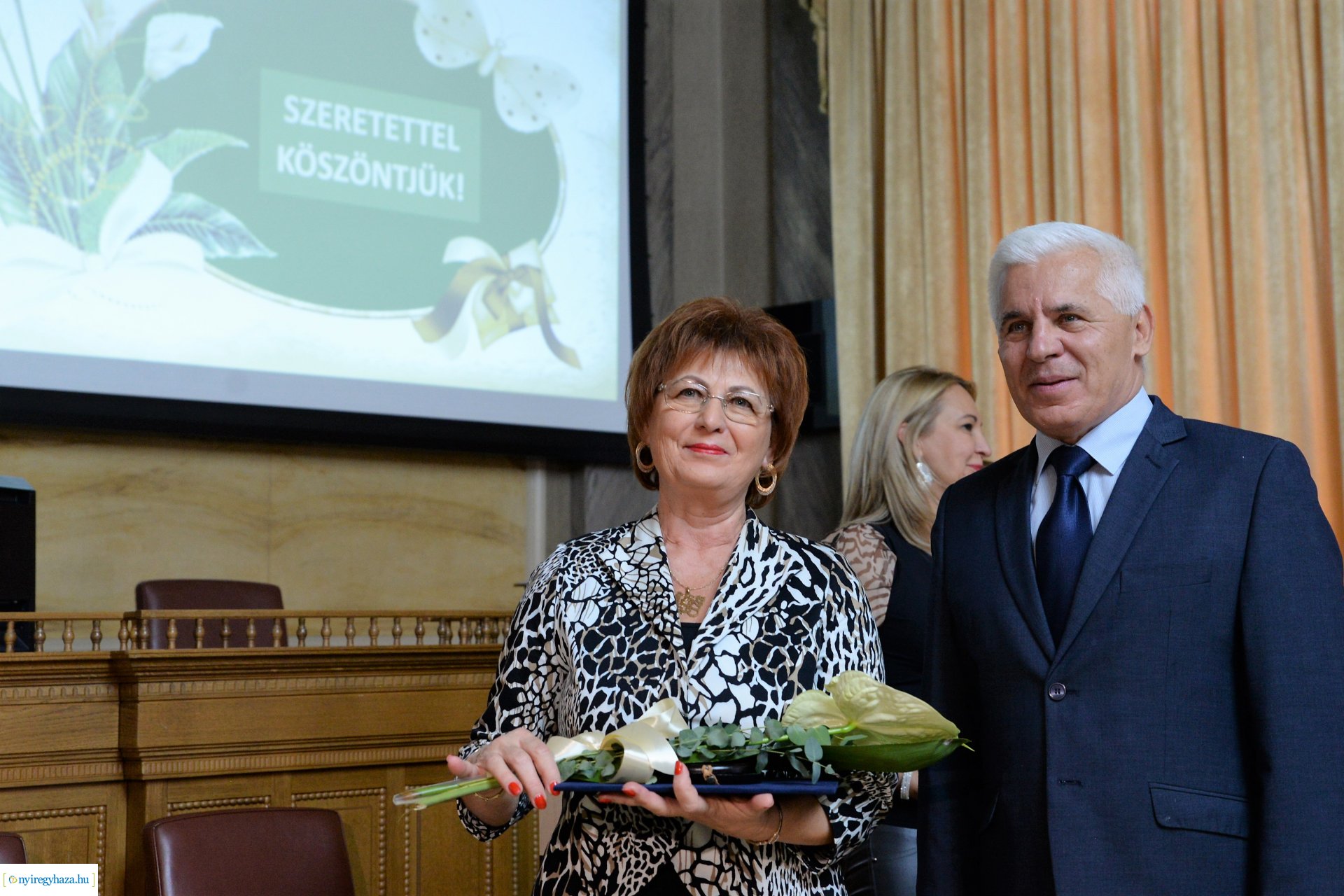 Kitüntetések átadása a  Városházán