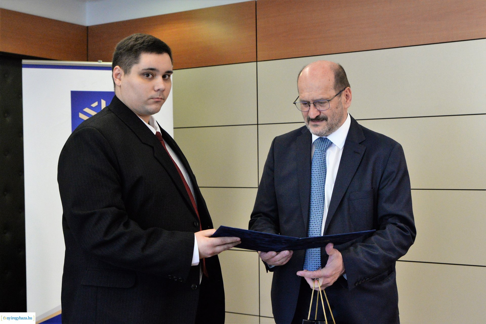 Kiválósági Ösztöndíjprogram okleveleinek átadása a Nyíregyházi Egyetemen