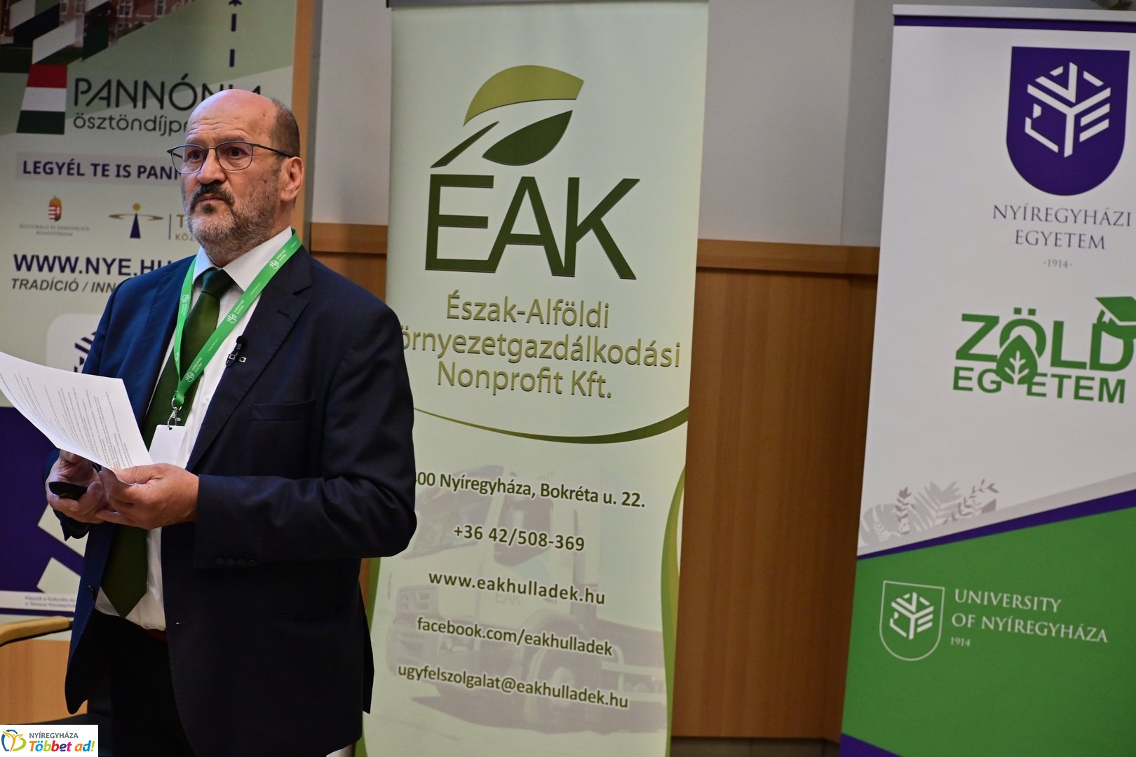 Klíma konferencia a Nyíregyházi Egyetemen 2026 októberében