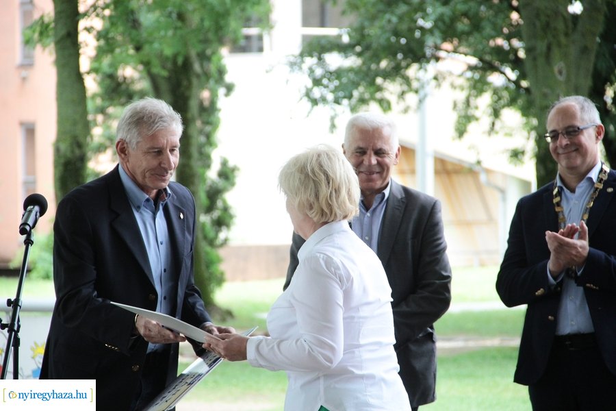 Kneipp sétány átadó