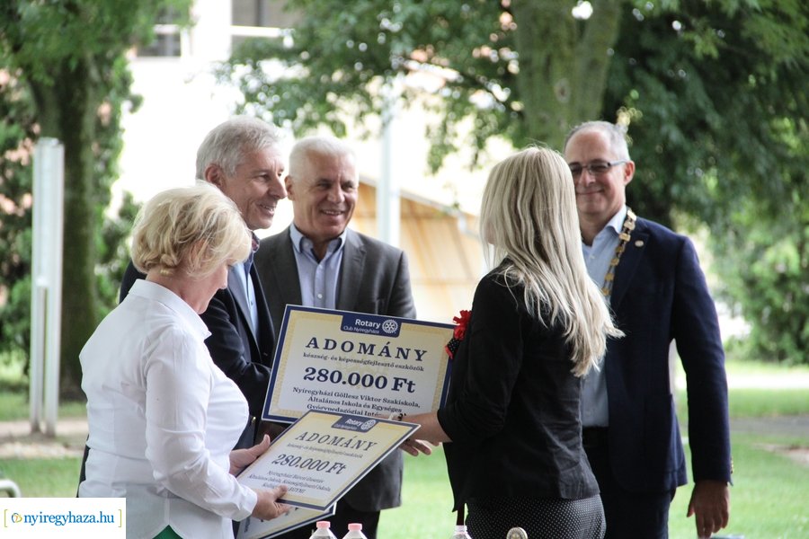 Kneipp sétány átadó