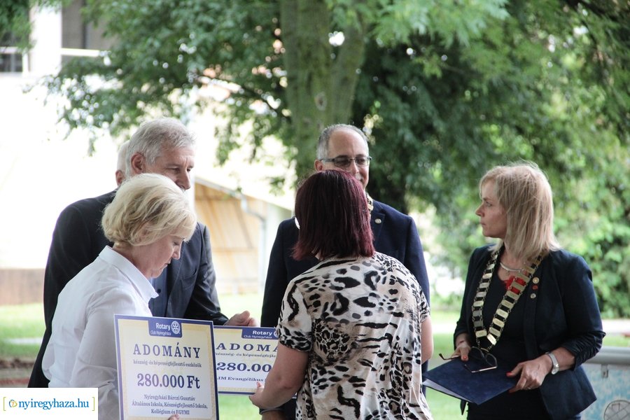 Kneipp sétány átadó