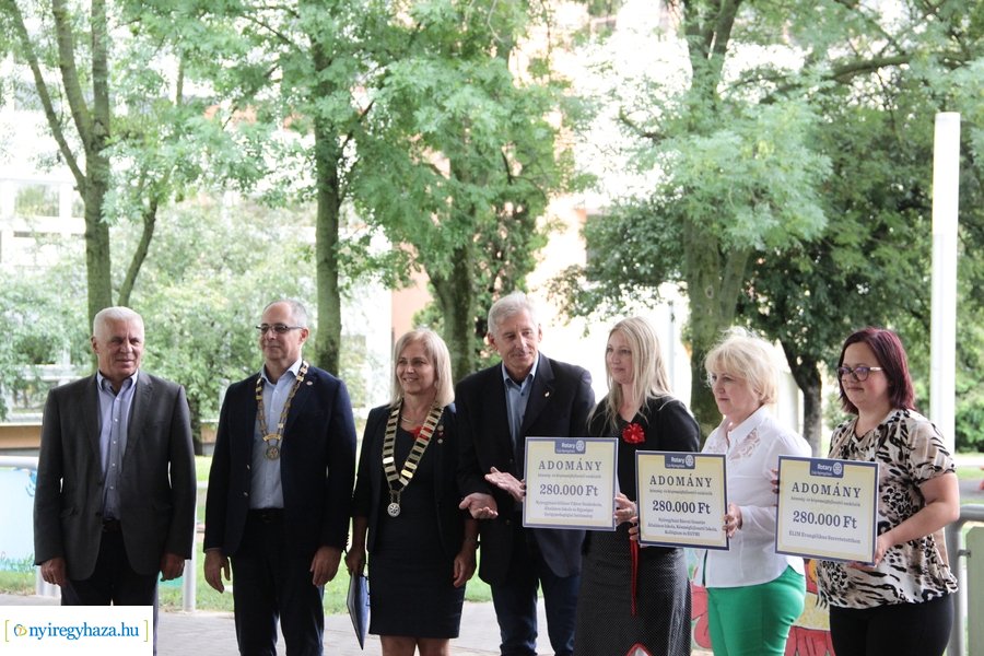 Kneipp sétány átadó