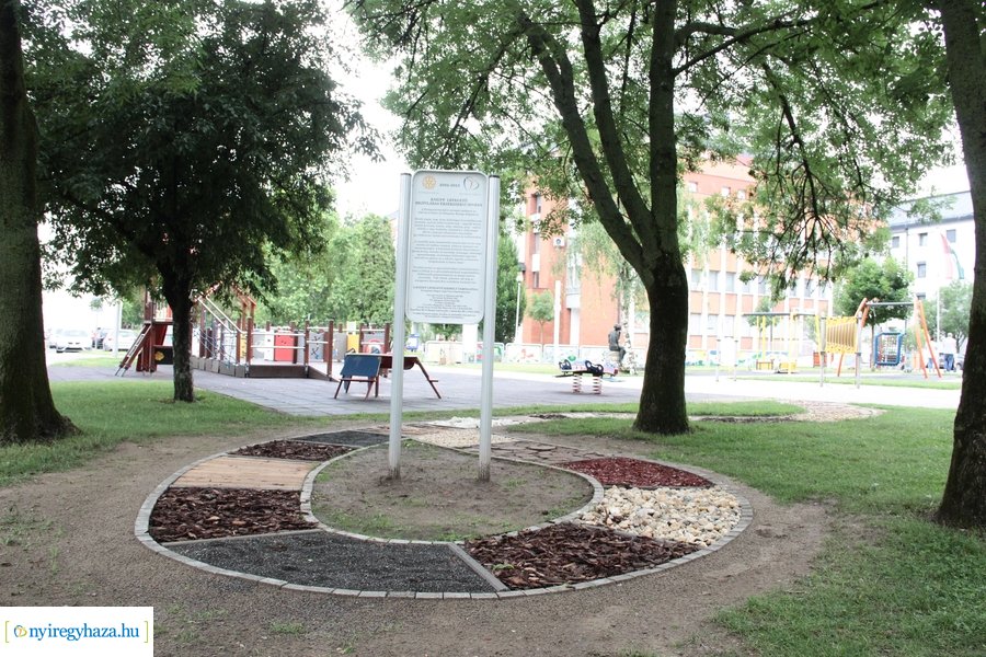 Kneipp sétány átadó