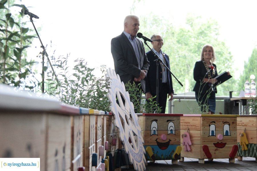 Kneipp sétány átadó