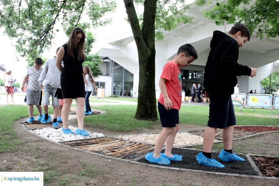 Kneipp sétány átadó