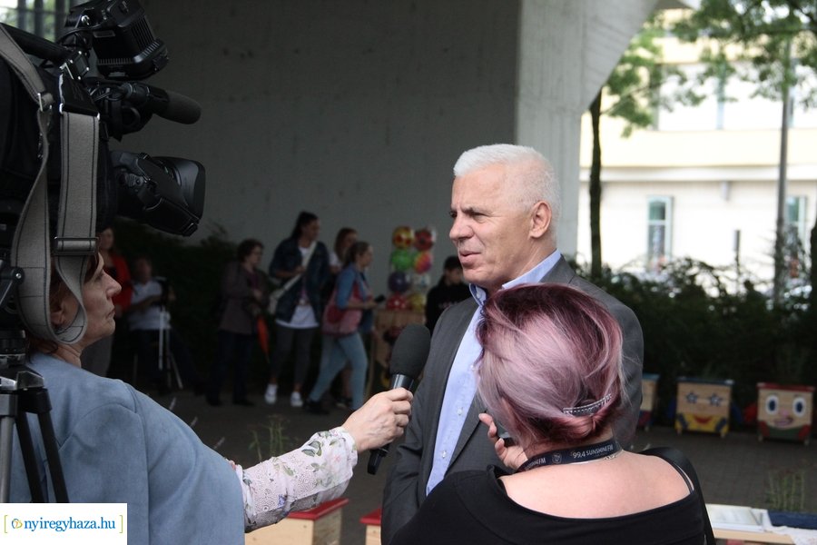 Kneipp sétány átadó