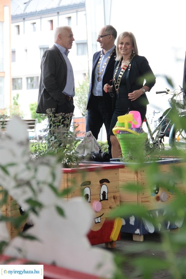 Kneipp sétány átadó