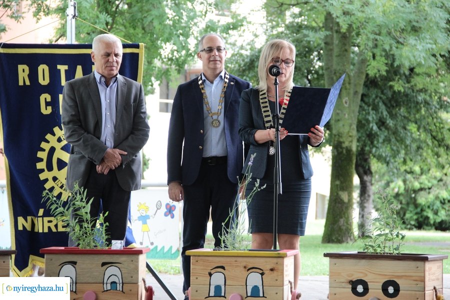 Kneipp sétány átadó