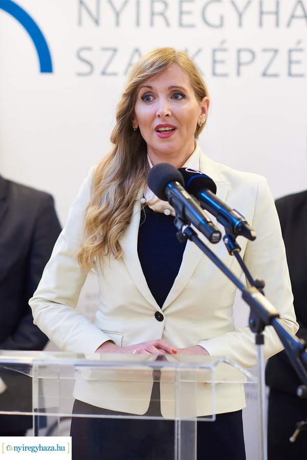 Kollégium átadó a szakképzési centrumban