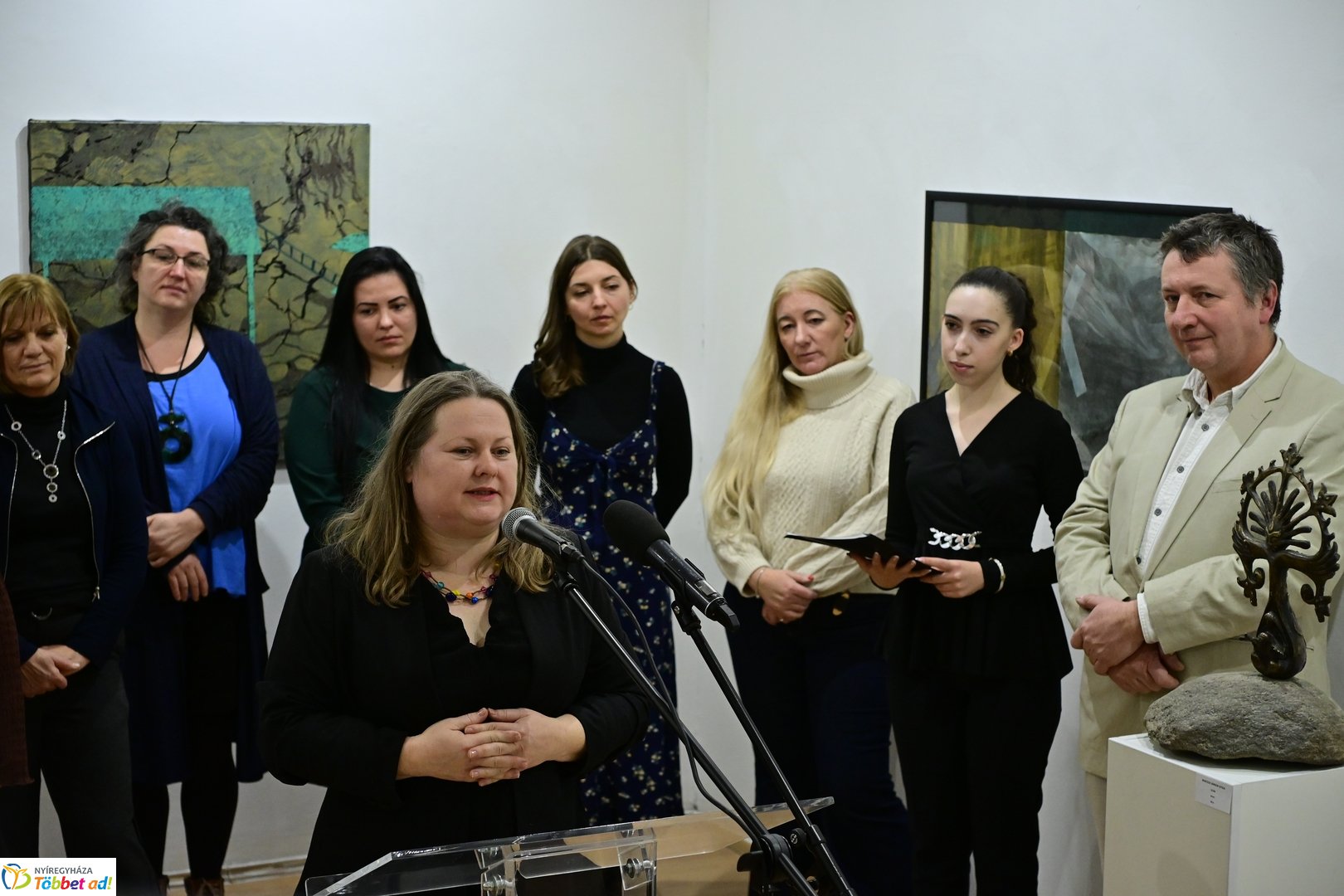 Kollektíven a Városi Galériában 2026 januárjában