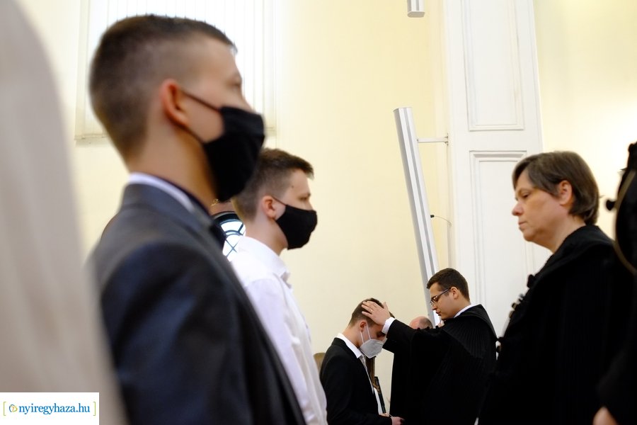 Konfirmáció Nyíregyházán 2021 