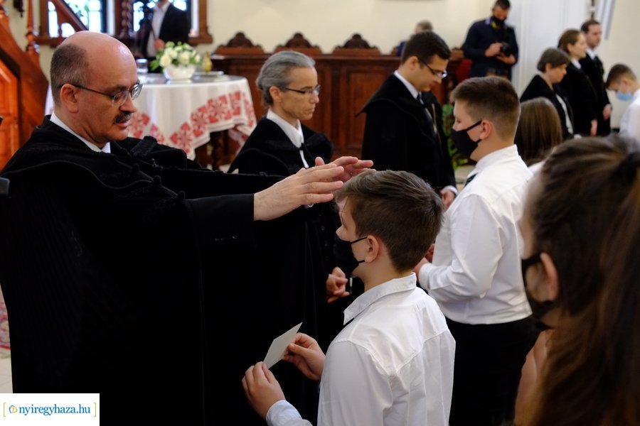 Konfirmáció Nyíregyházán 2021 