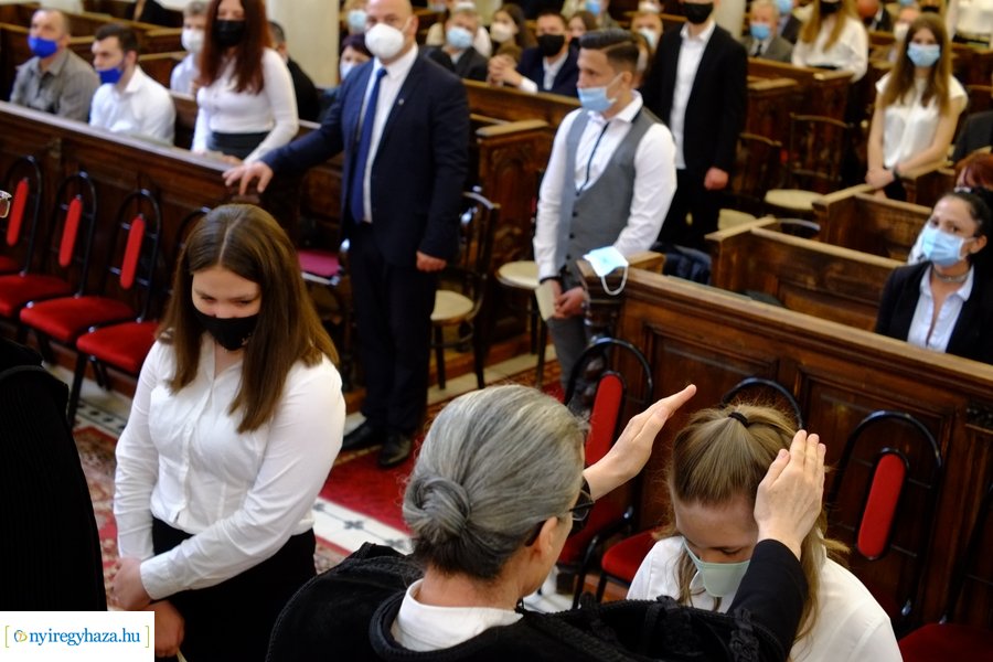 Konfirmáció Nyíregyházán 2021 