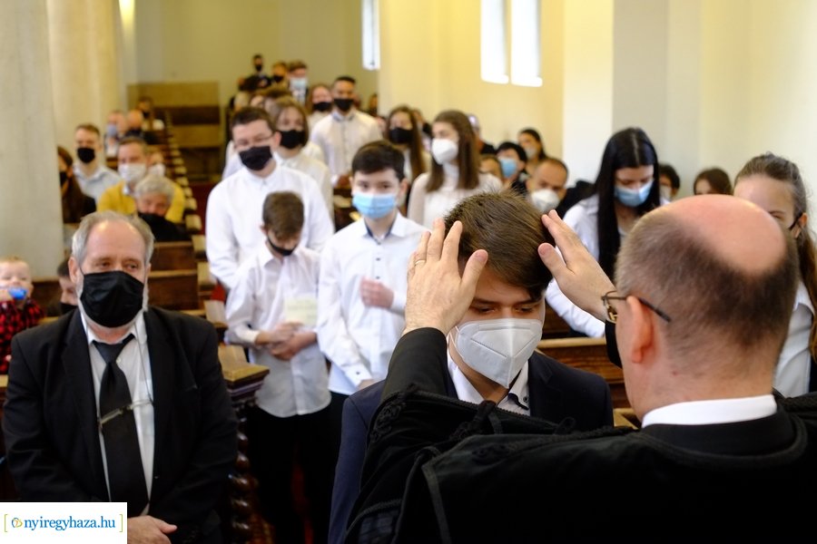 Konfirmáció Nyíregyházán 2021 