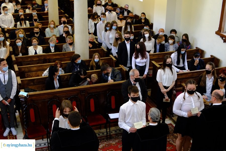 Konfirmáció Nyíregyházán 2021 