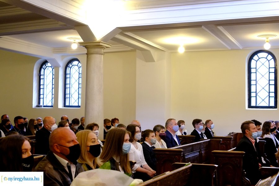 Konfirmáció Nyíregyházán 2021 
