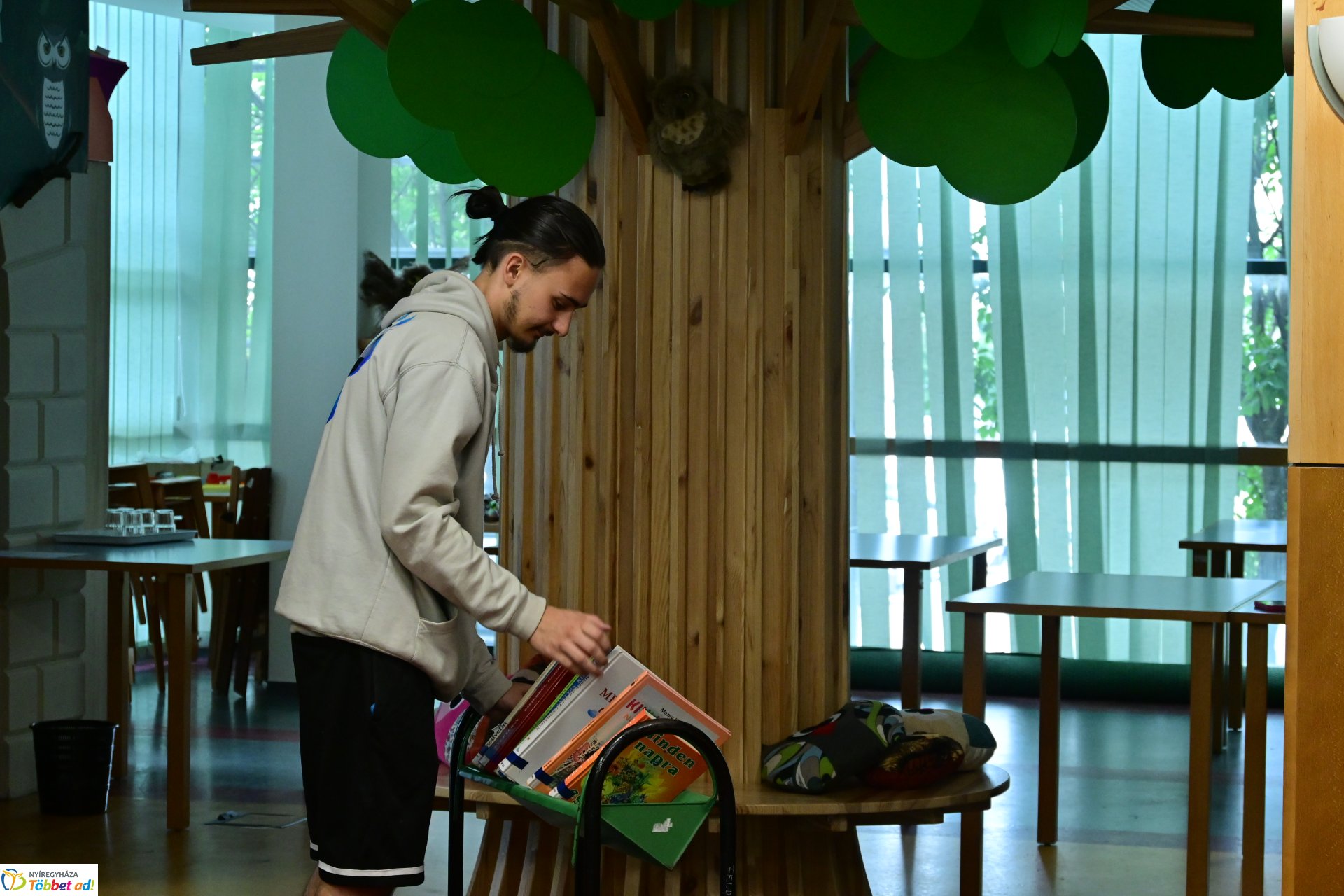 Könyvtári diákmunka 2025 júliusában