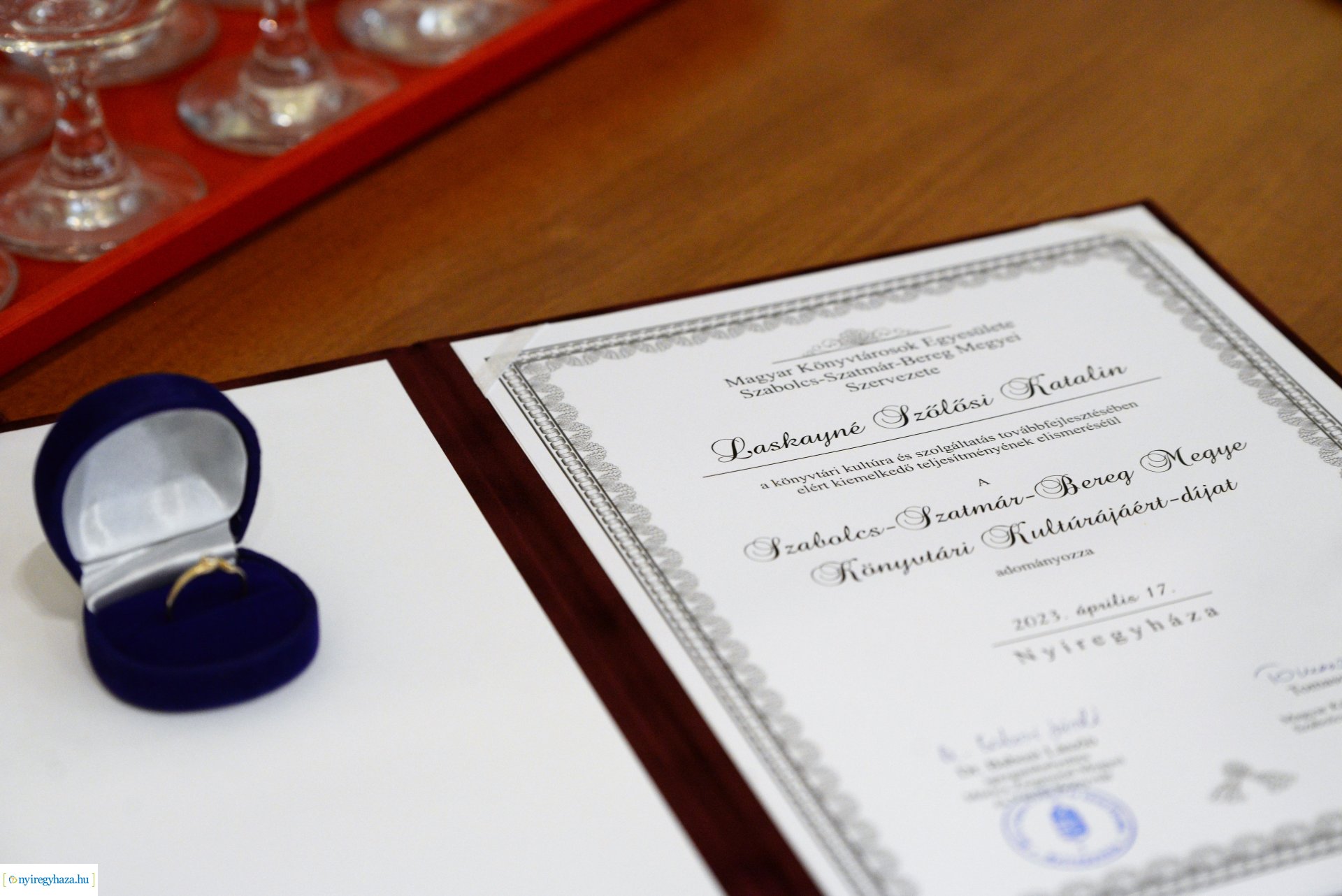 Könyvtárosok elismerése