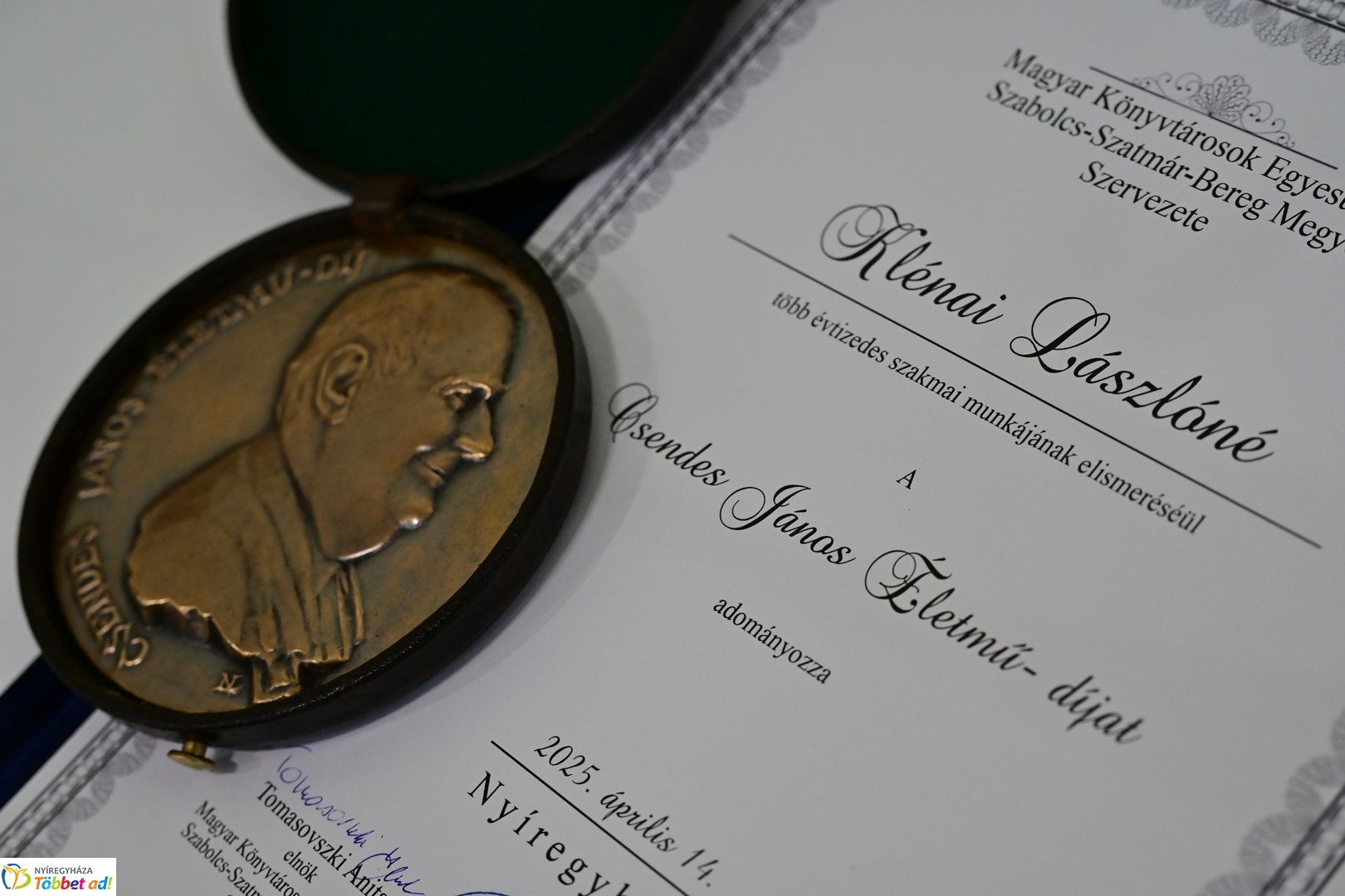 Könyvtárosok Világnapja a Móricz Zsigmond Könyvtárban 2025 áprilisában