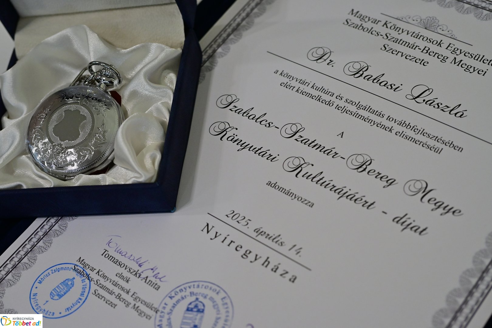 Könyvtárosok Világnapja a Móricz Zsigmond Könyvtárban 2025 áprilisában