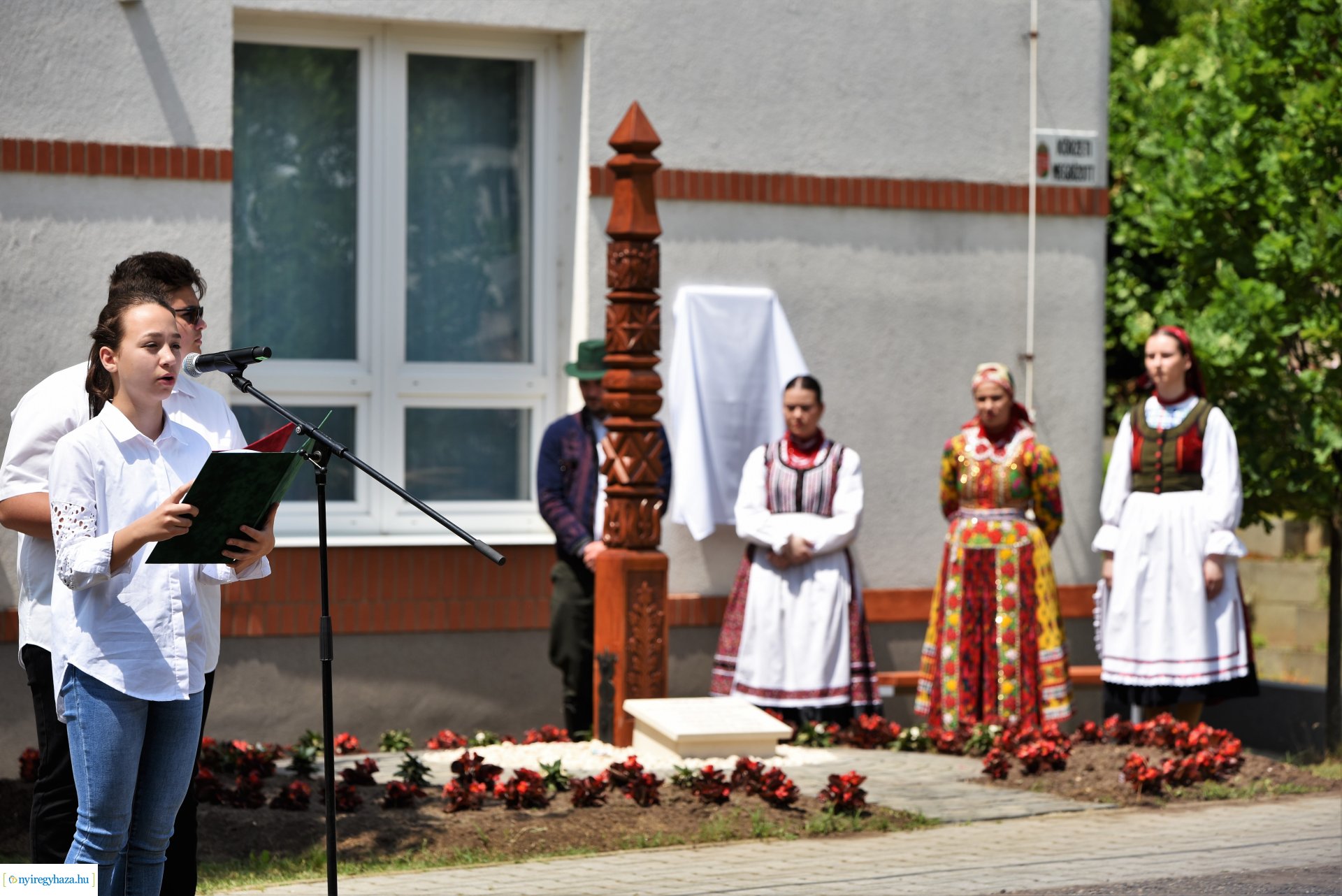 Kopjafa avatás Sóstóhegyen