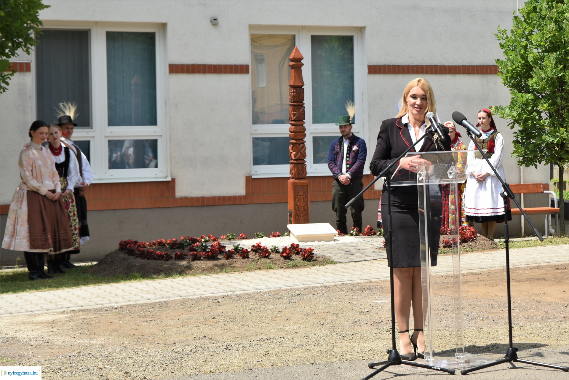 Kopjafa avatás Sóstóhegyen