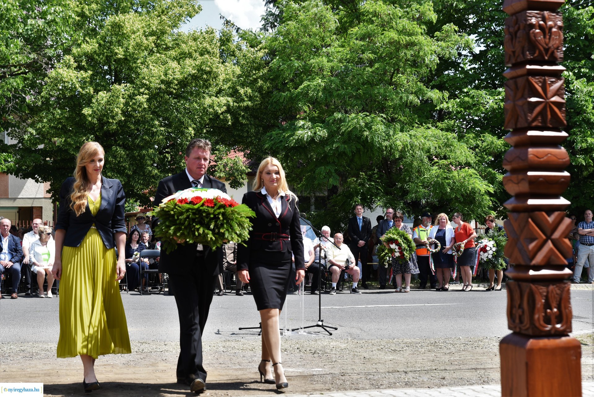 Kopjafa avatás Sóstóhegyen