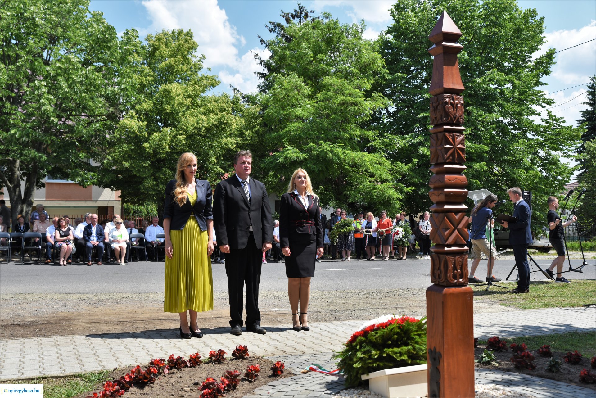 Kopjafa avatás Sóstóhegyen