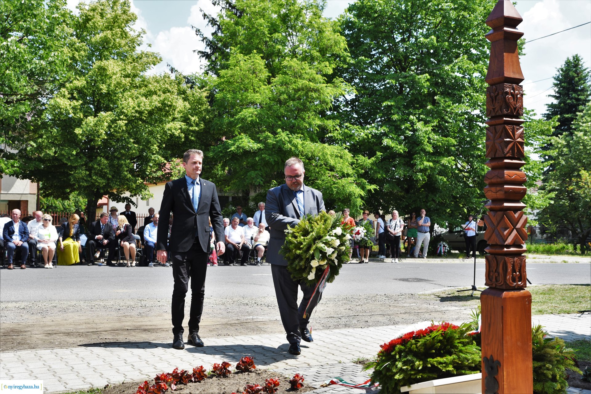Kopjafa avatás Sóstóhegyen