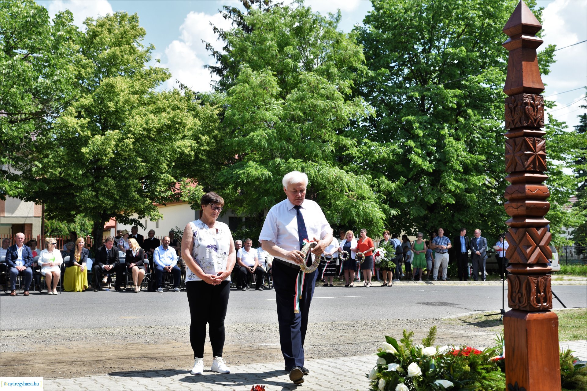 Kopjafa avatás Sóstóhegyen