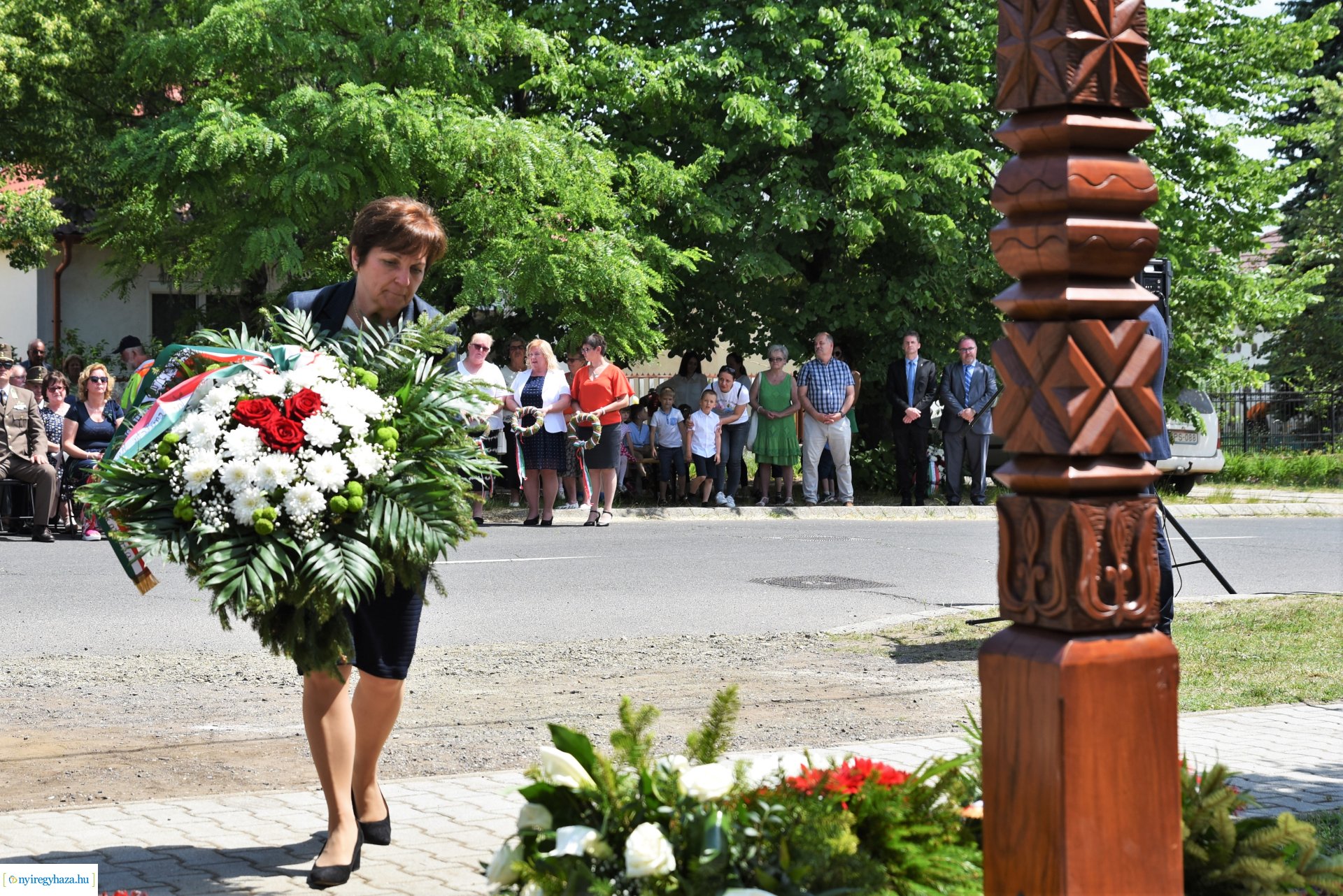 Kopjafa avatás Sóstóhegyen