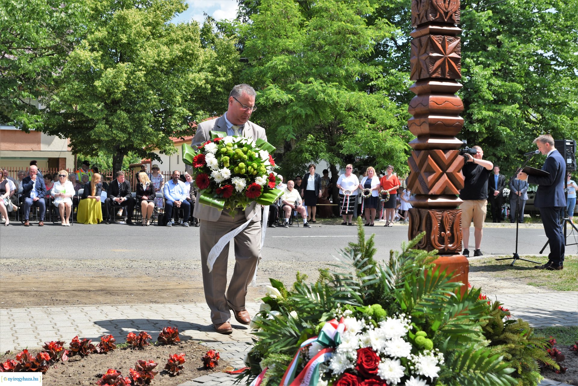 Kopjafa avatás Sóstóhegyen