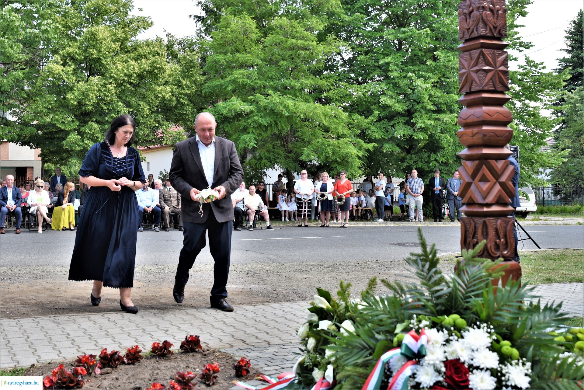 Kopjafa avatás Sóstóhegyen