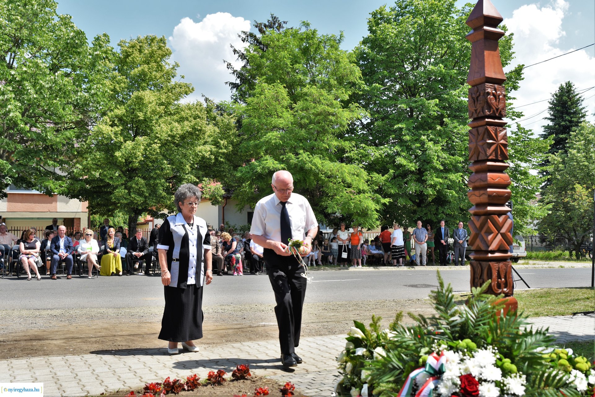 Kopjafa avatás Sóstóhegyen