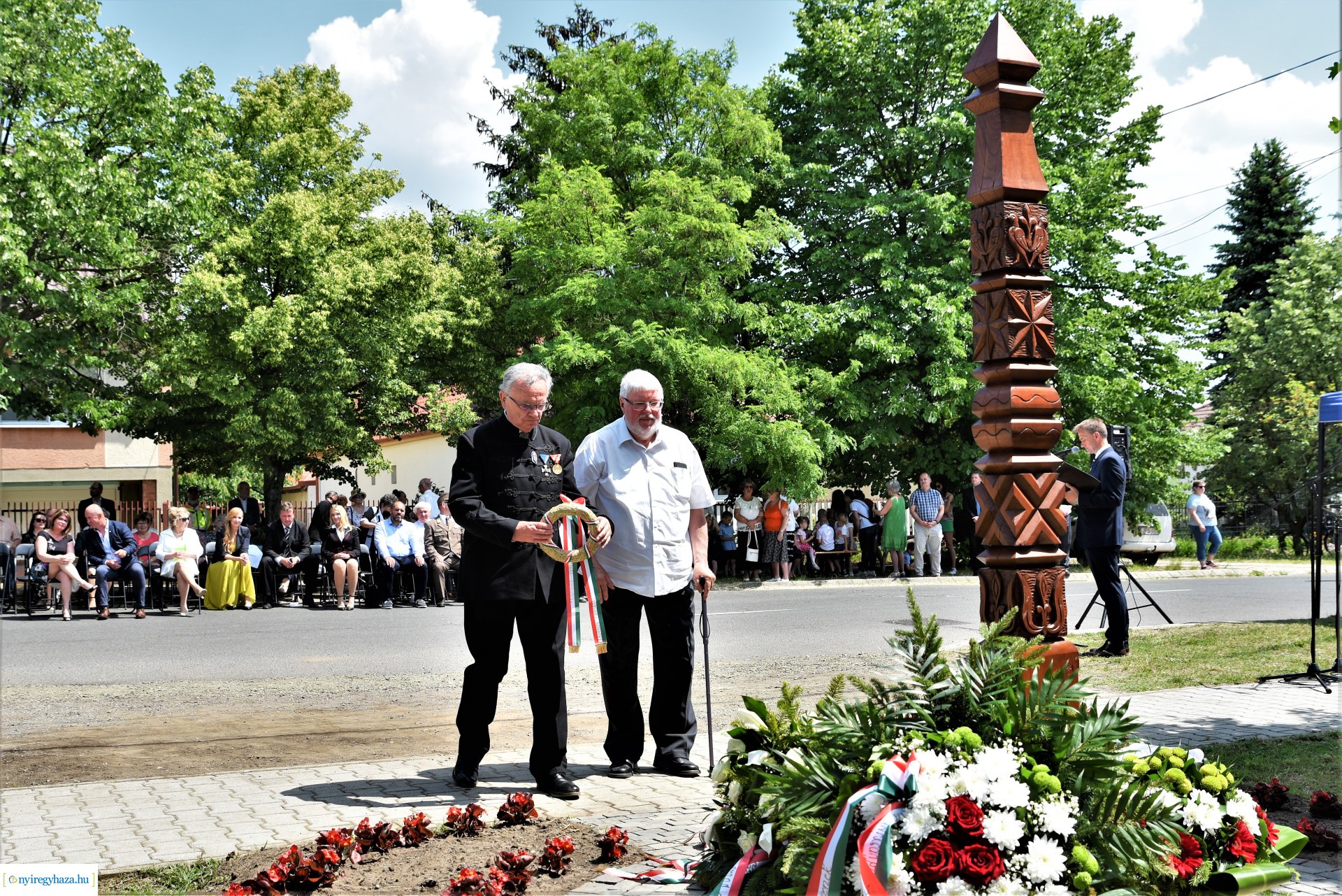 Kopjafa avatás Sóstóhegyen