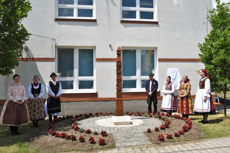 Kopjafa avatás Sóstóhegyen
