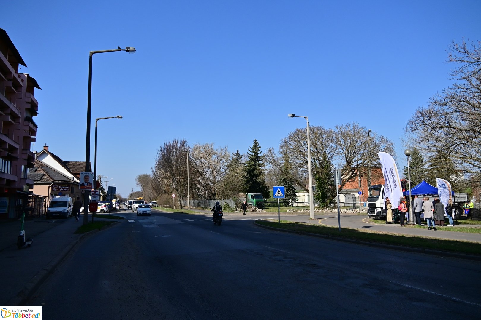 Körforgalom építés a Vasvári Pál utcán - 2026 március