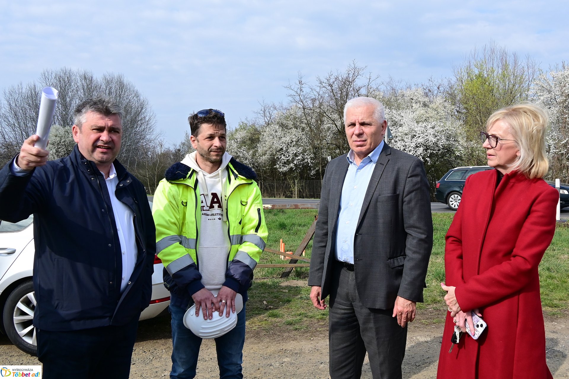 Körforgalom épül a Nagyszállási úton