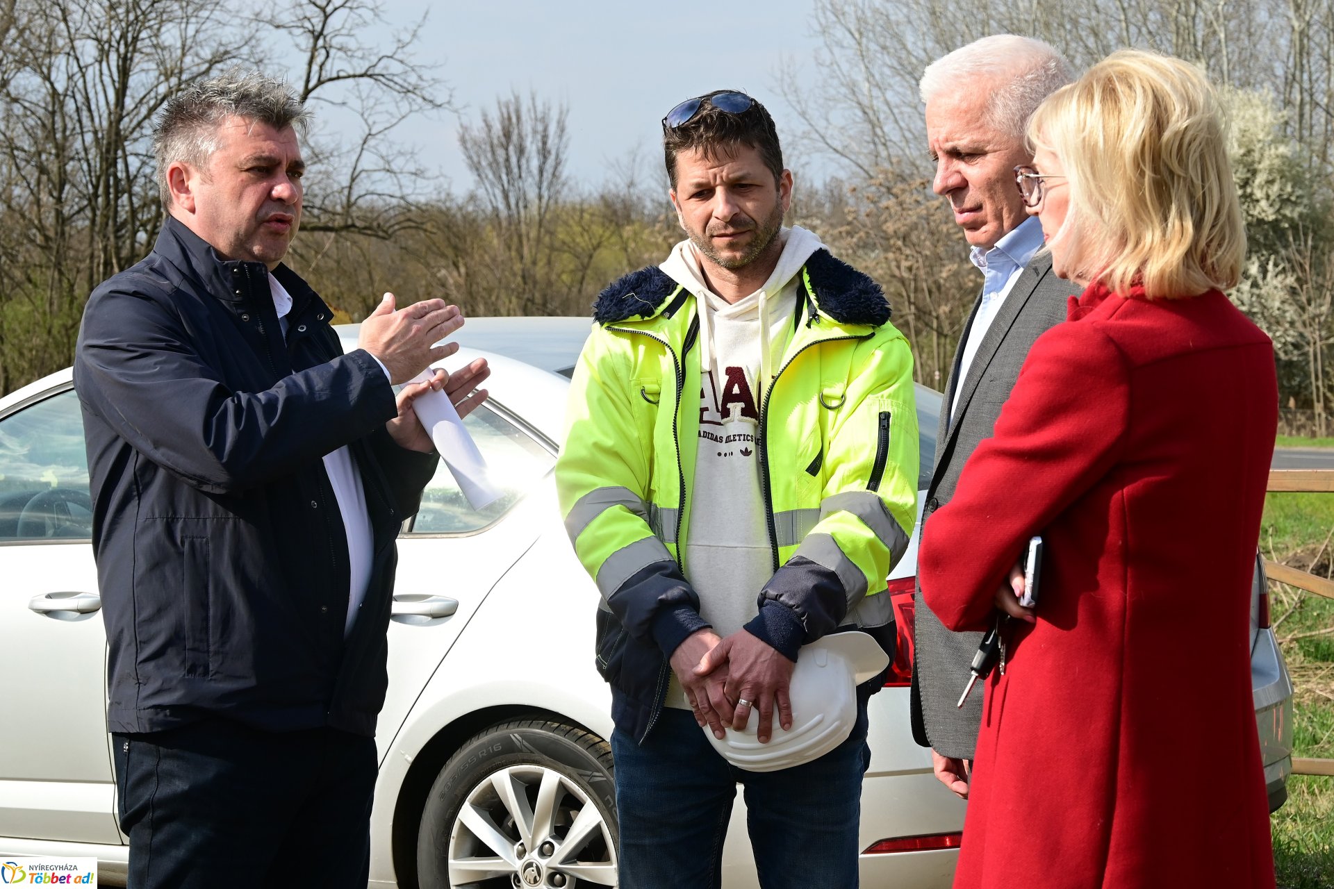Körforgalom épül a Nagyszállási úton