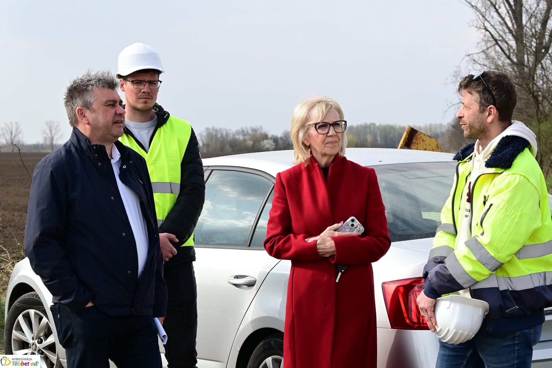 Körforgalom épül a Nagyszállási úton