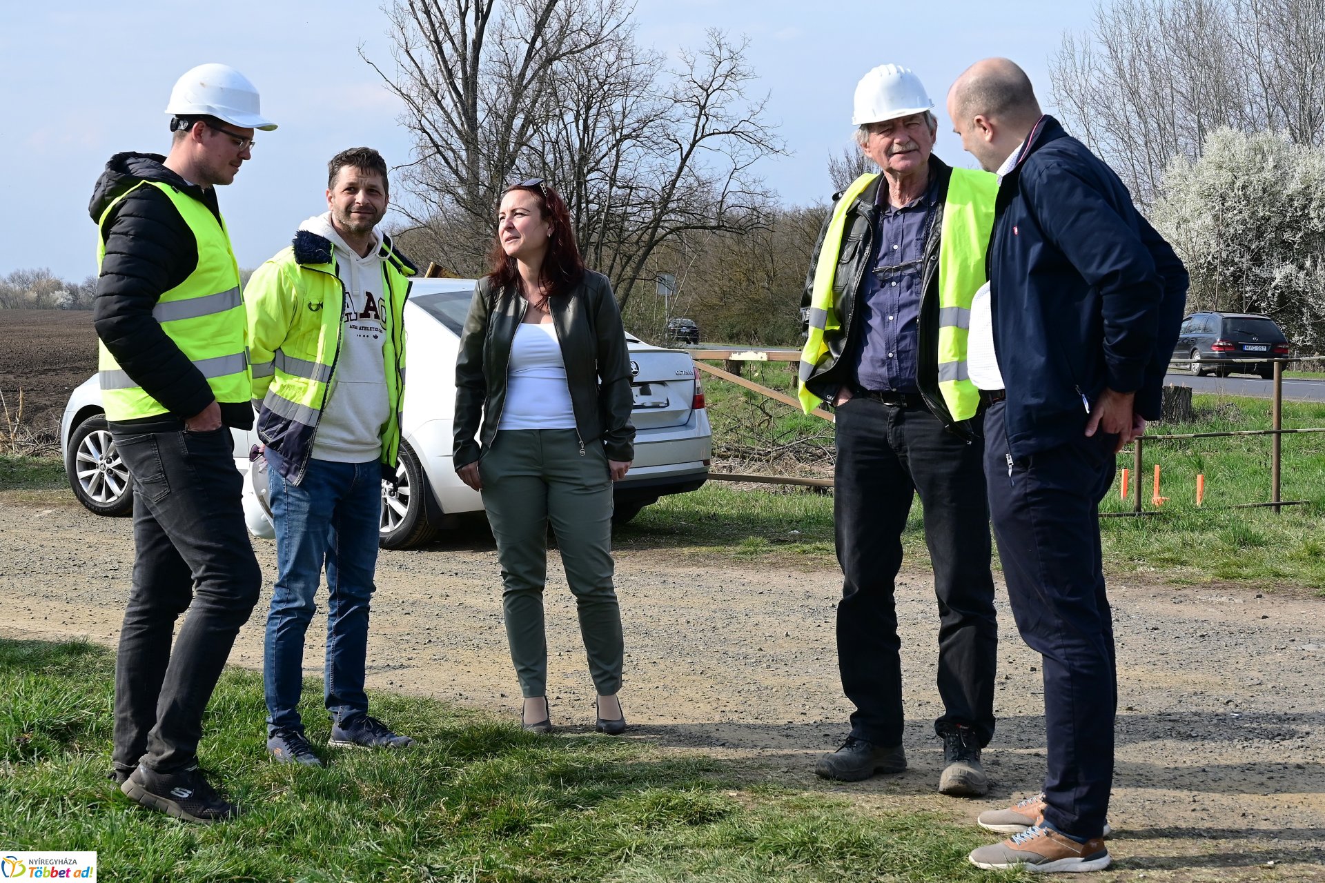 Körforgalom épül a Nagyszállási úton