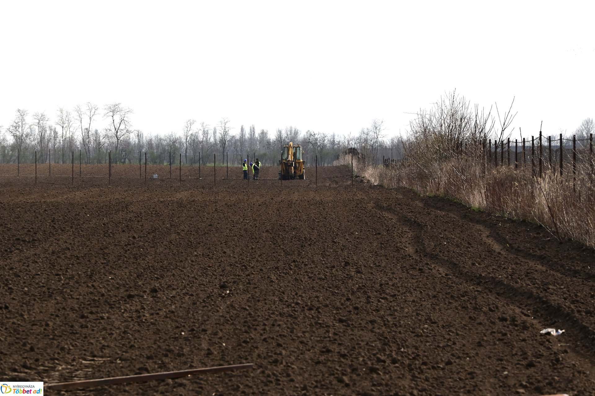 Körforgalom épül a Nagyszállási úton