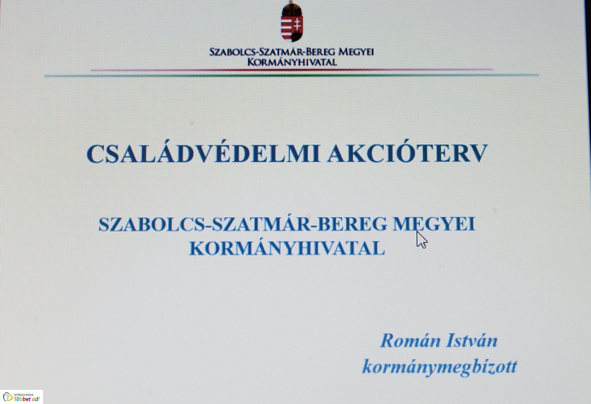 Kormányhivatali sajtótájékoztató