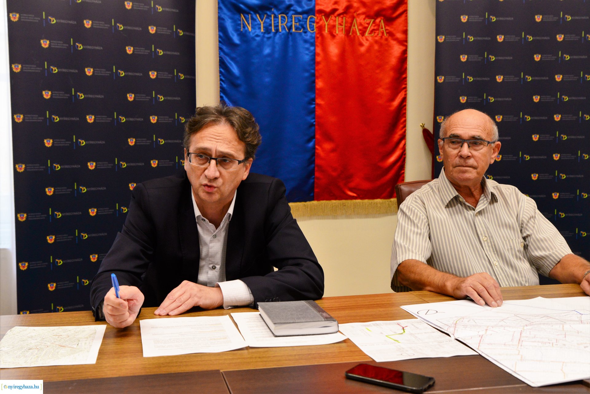 Környezetvédelmi infrastruktúra-fejlesztések Nyíregyházán - projektzáró sajtótájékoztató