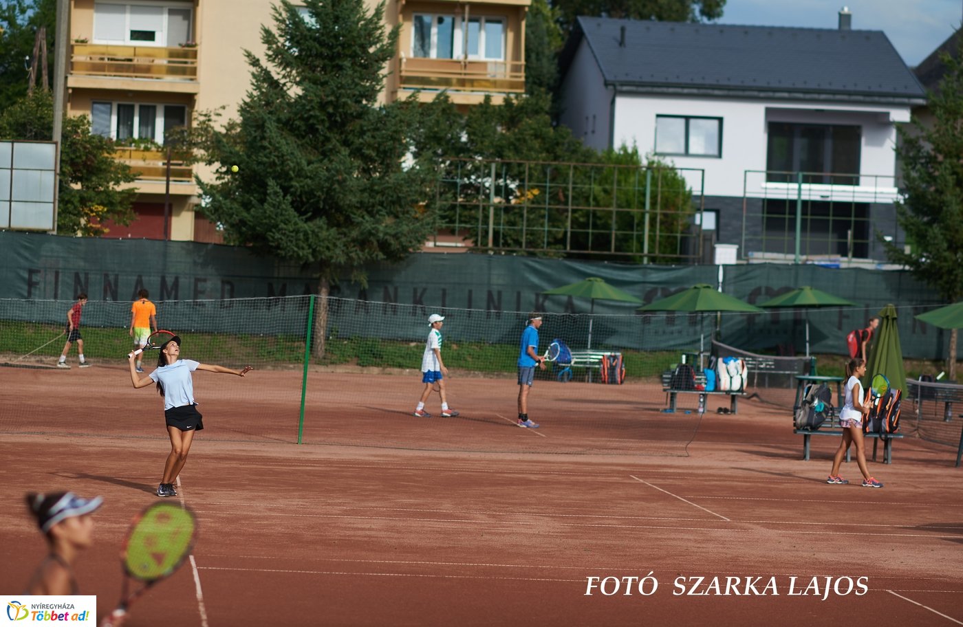 Korosztályos teniszbajnokság Nyíregyházán