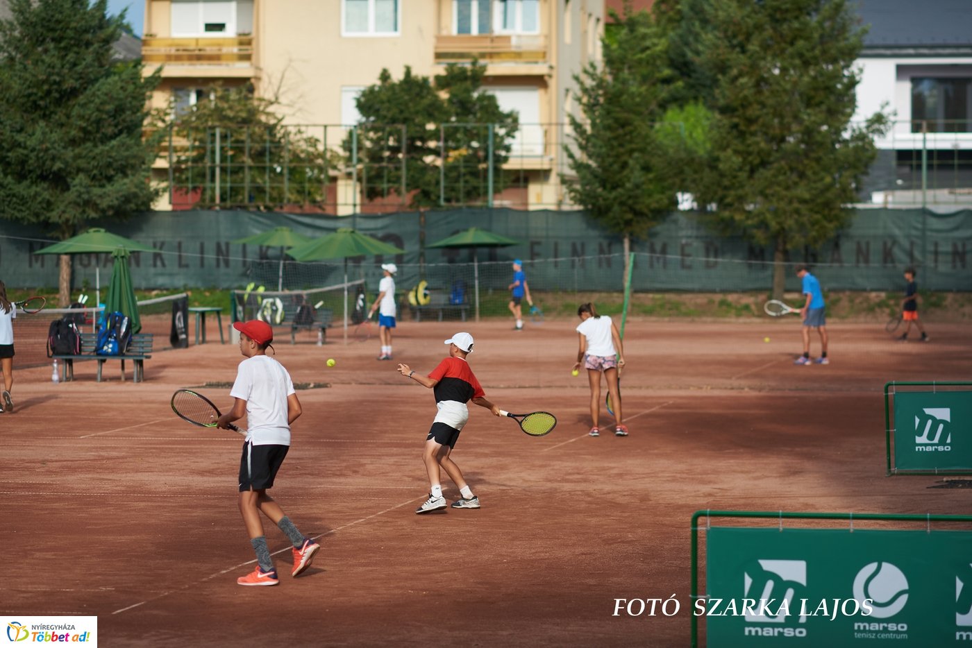 Korosztályos teniszbajnokság Nyíregyházán