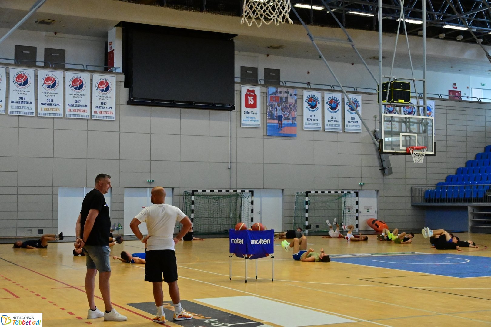 Kosártábor az Arénában 2025 júliusában