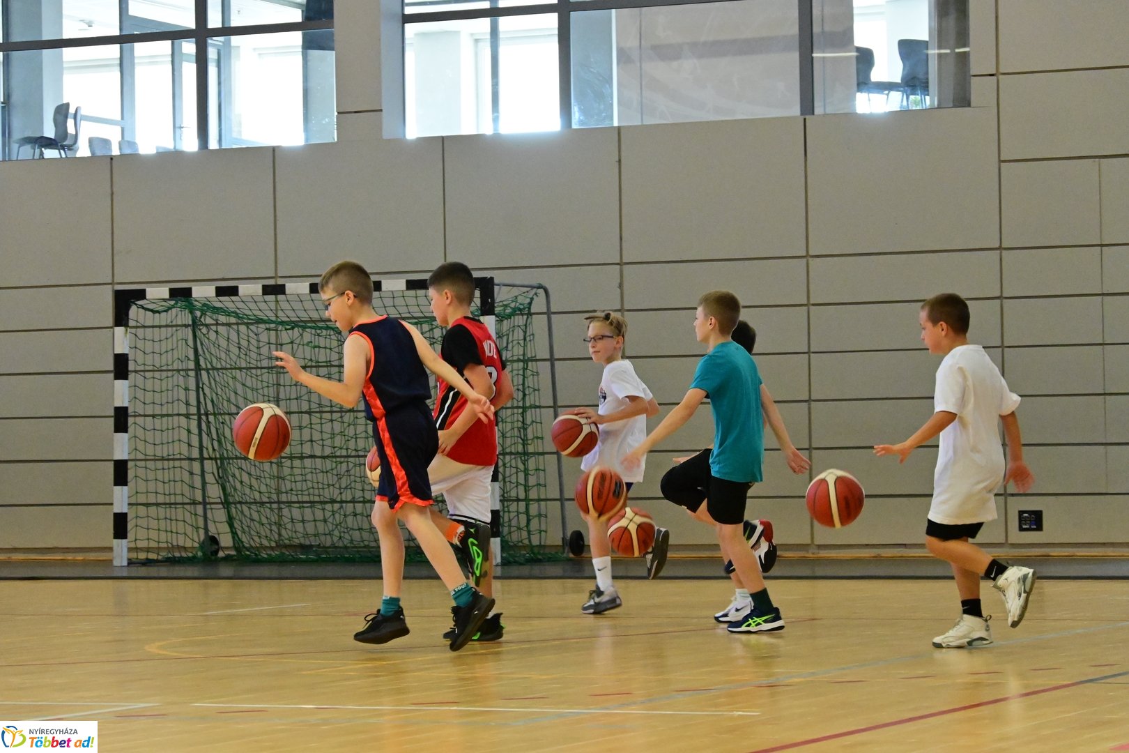 Kosártábor az Arénában 2025 júliusában