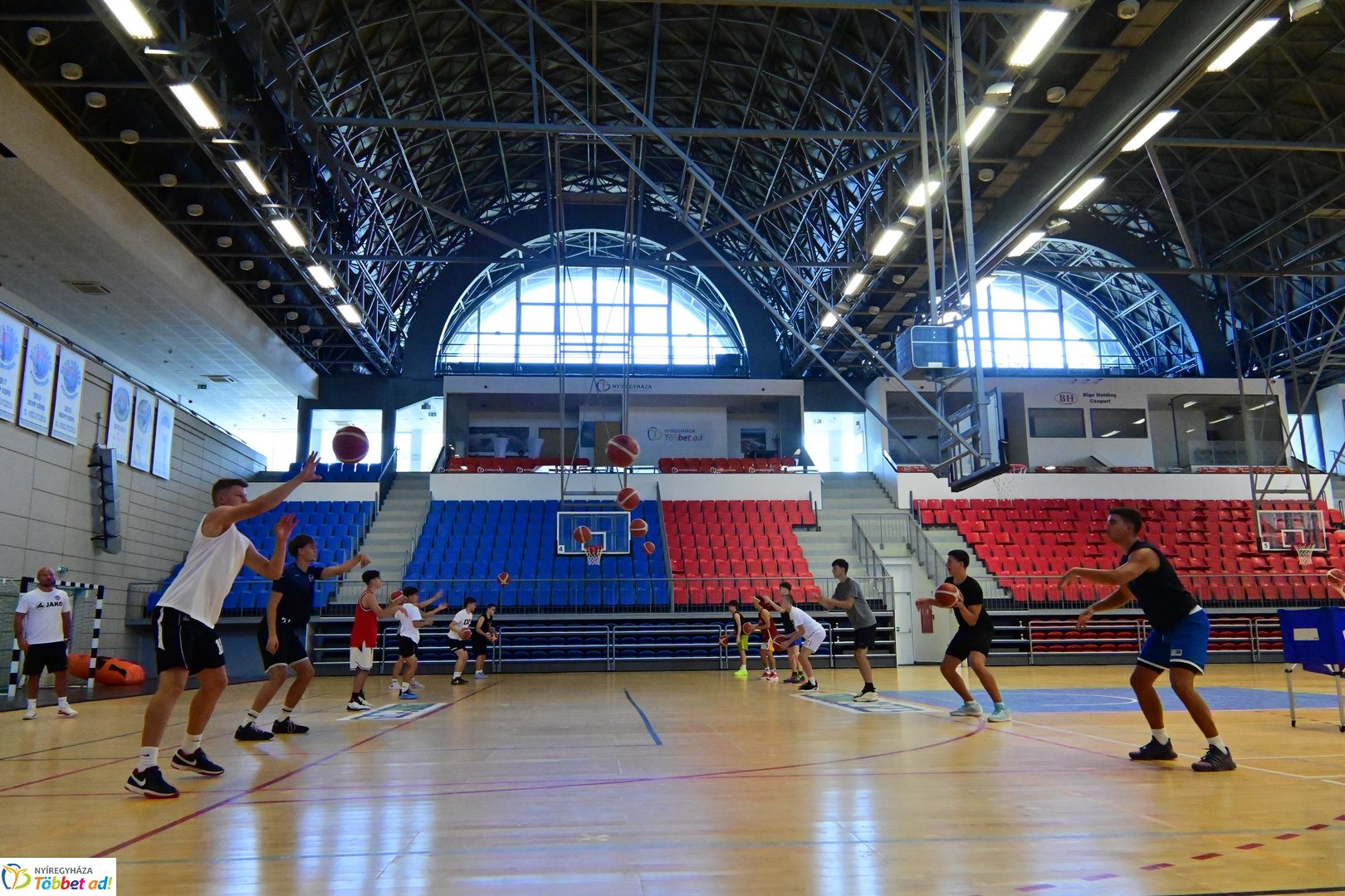 Kosártábor az Arénában 2025 júliusában